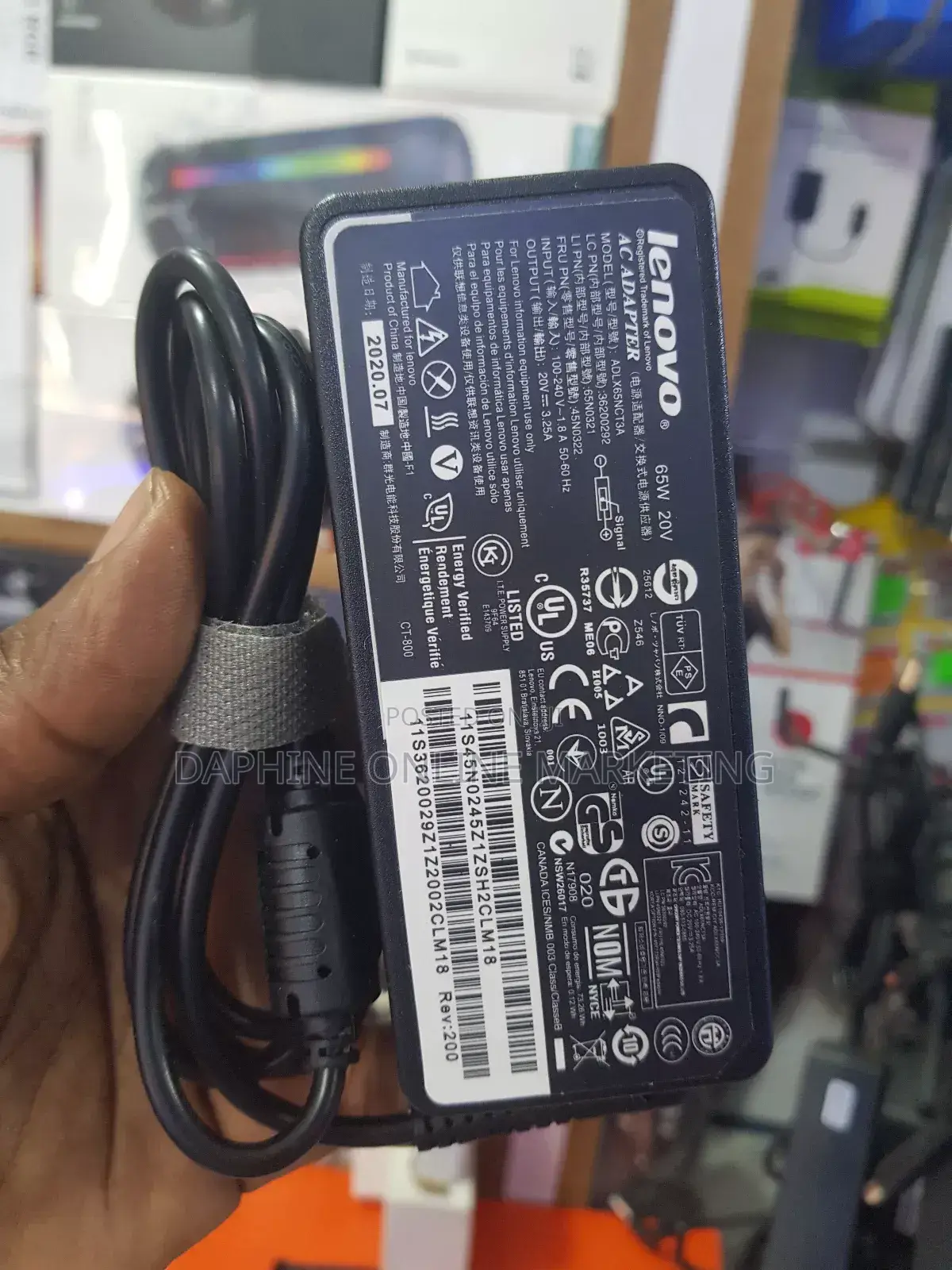 Lenovo Round Pin Charger/ Laptop Charger Lenovo