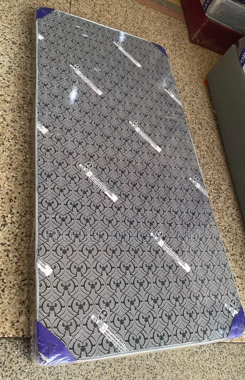 3x6 6 Inches Rose Foam Deluxe Mattress