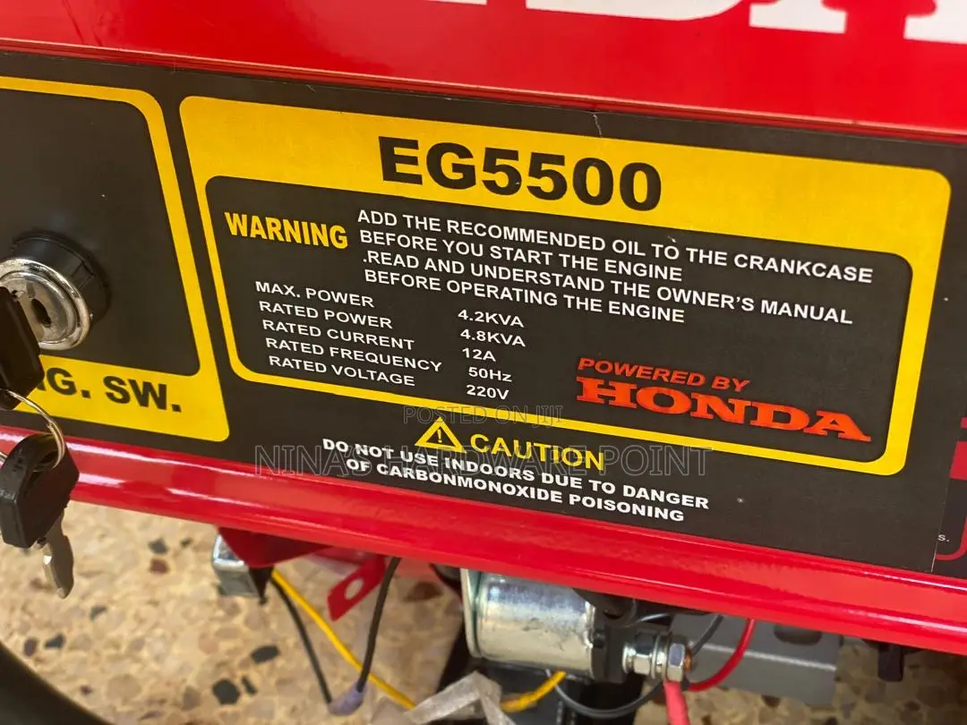 Generator Honda 4kva / Gasoline Honda Generator