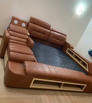Luxury Leather Smart Bed / 5x6 and 6x6