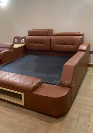 Luxury Leather Smart Bed / 5x6 and 6x6