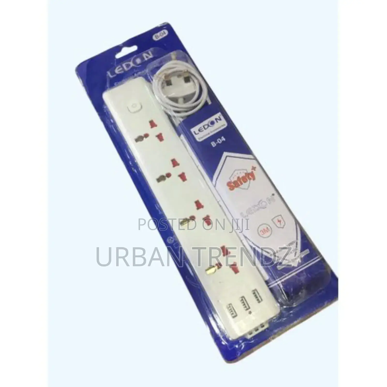 Extension Cables With 3 USB Ports / 4 Way Ledon