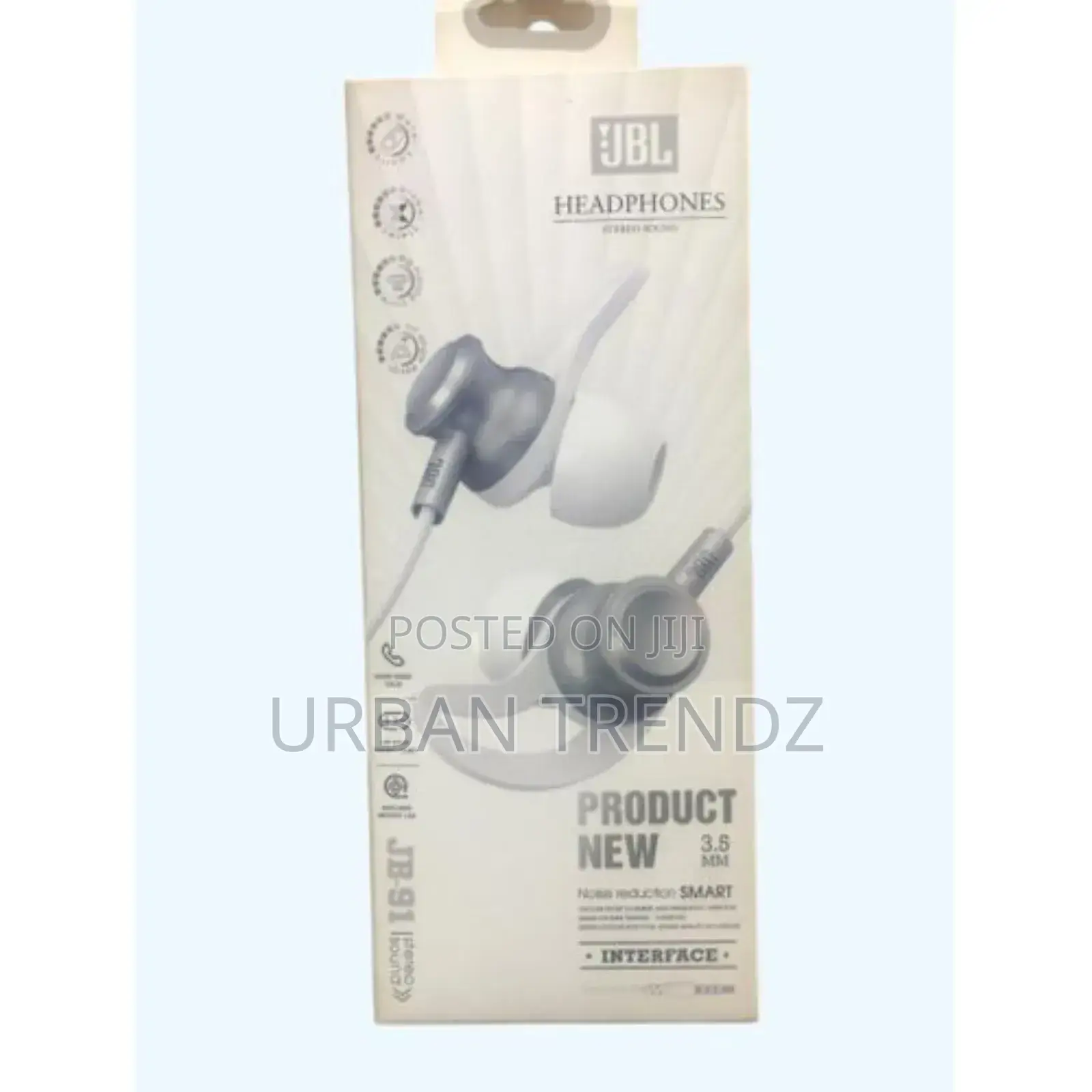 Earphones / JBL Earphones / In-ear Wired Headsets-white,