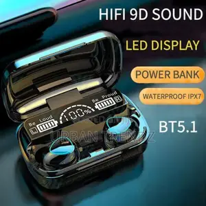 Earbuds Wireless Headsets Bluetooth Earphones Stereo Black