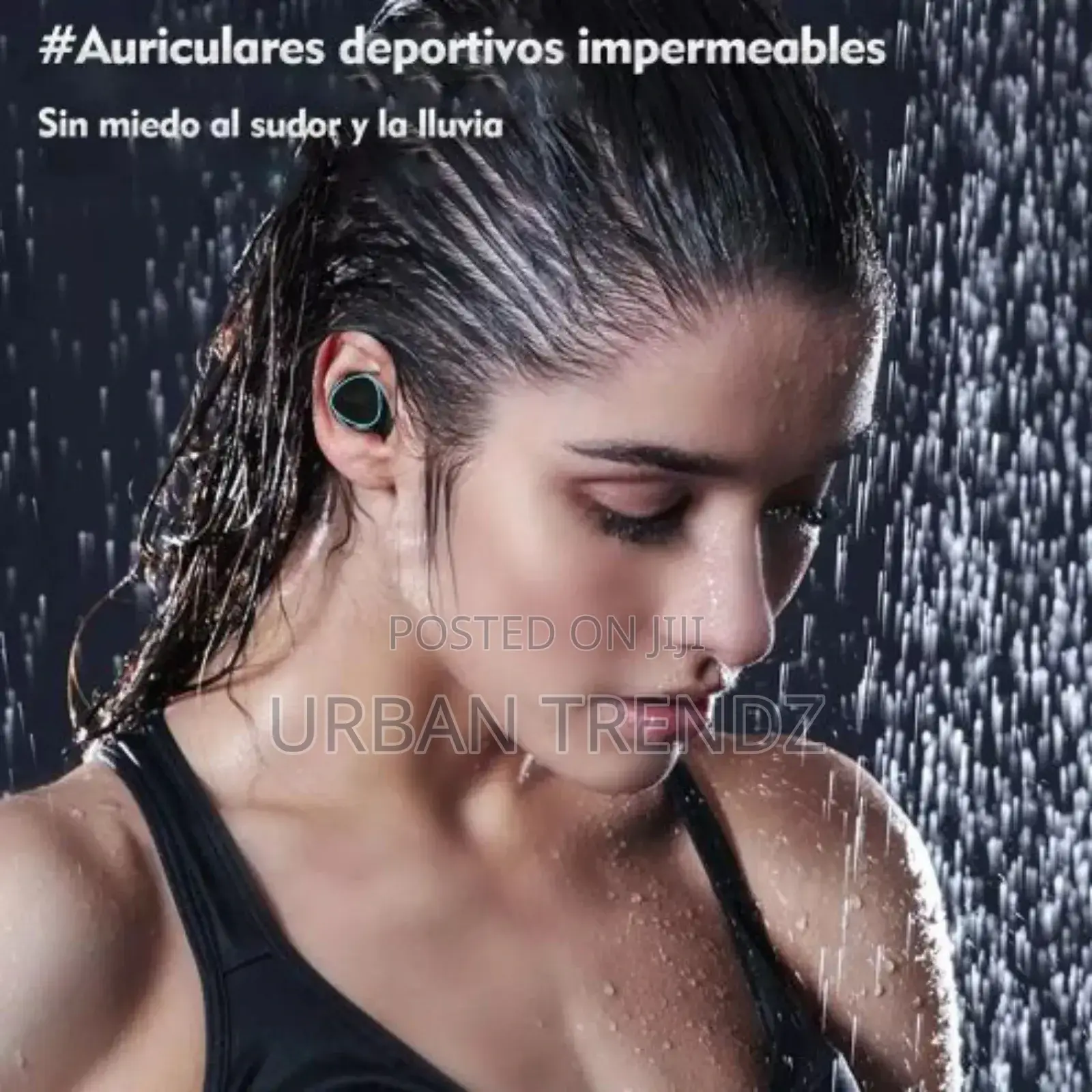 Earbuds Wireless Headsets Bluetooth Earphones Stereo Black