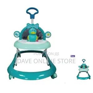 Momeasy Infant Baby Walker With Music for Children –Green