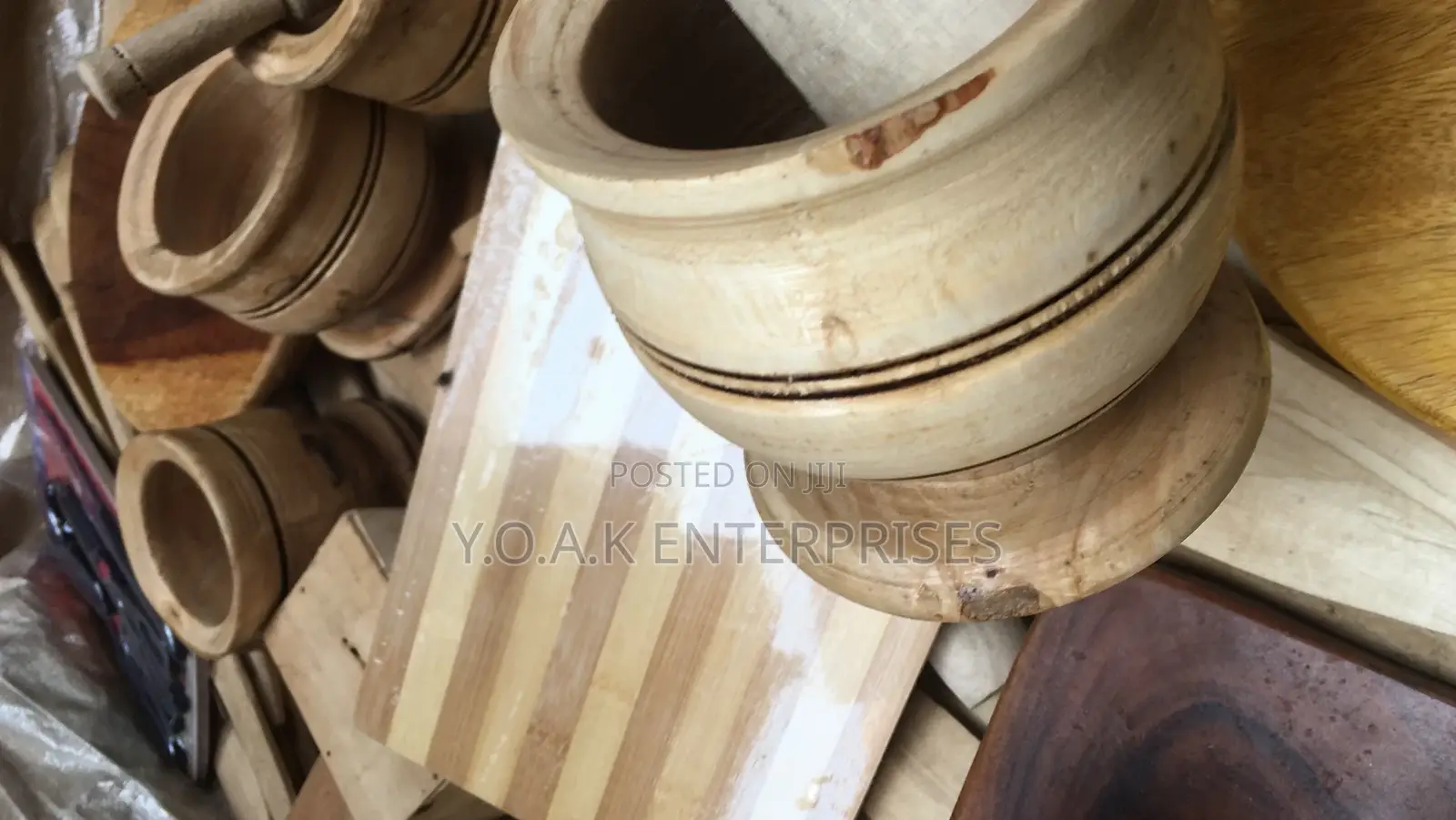 Simple Wooden Mortal