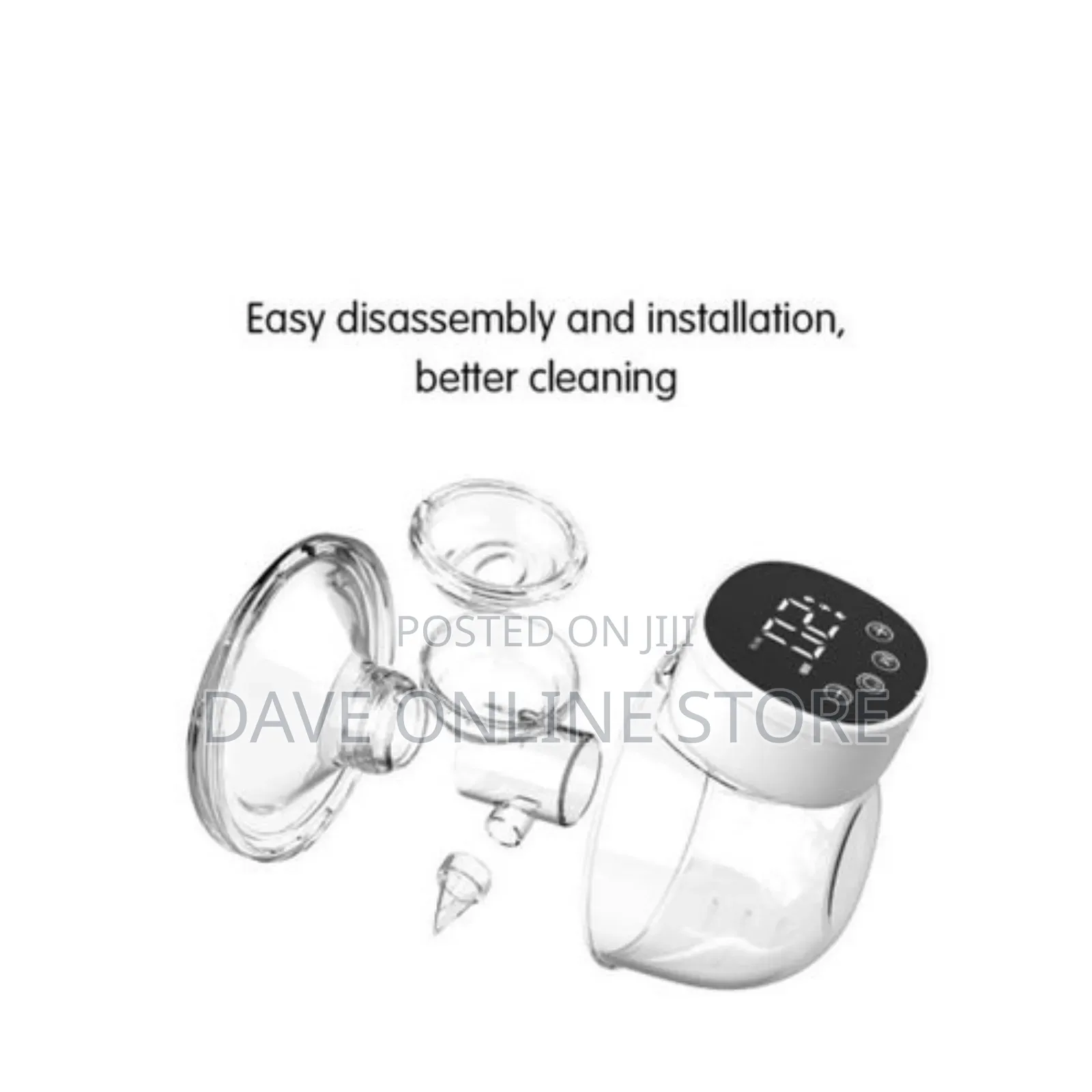 Dr Gym Wearable Electric Breast Pump, 4 Modes12 Levels