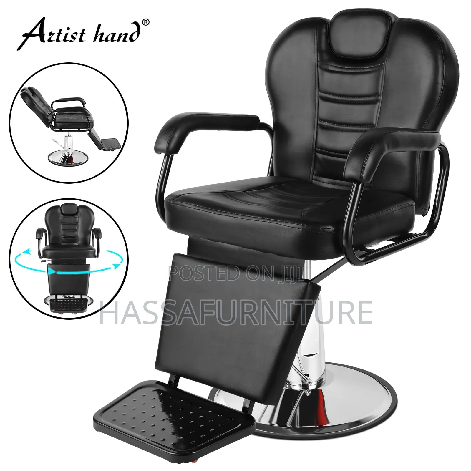 Simple Barber Salon Chair