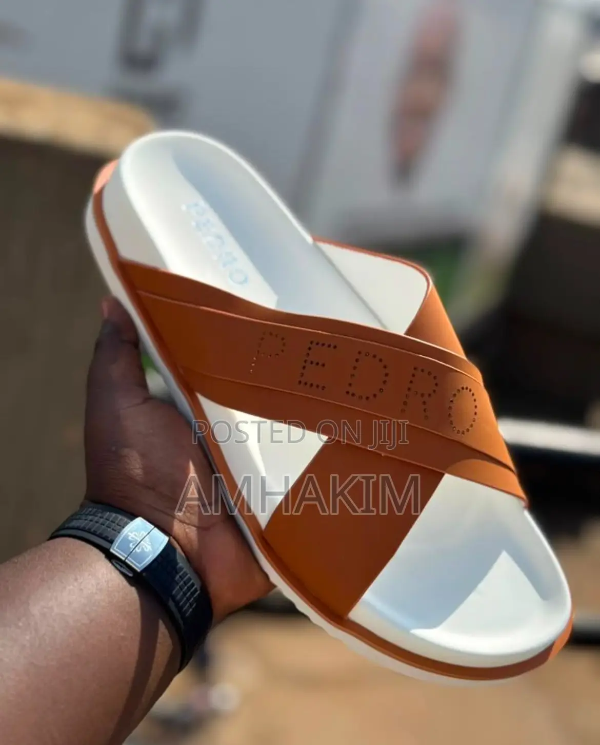 New Classic Pedro Designer Crossed Sandals in Stock