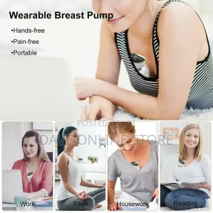 180ml Wearable Portable Hands Free Low Noise Breast Pump