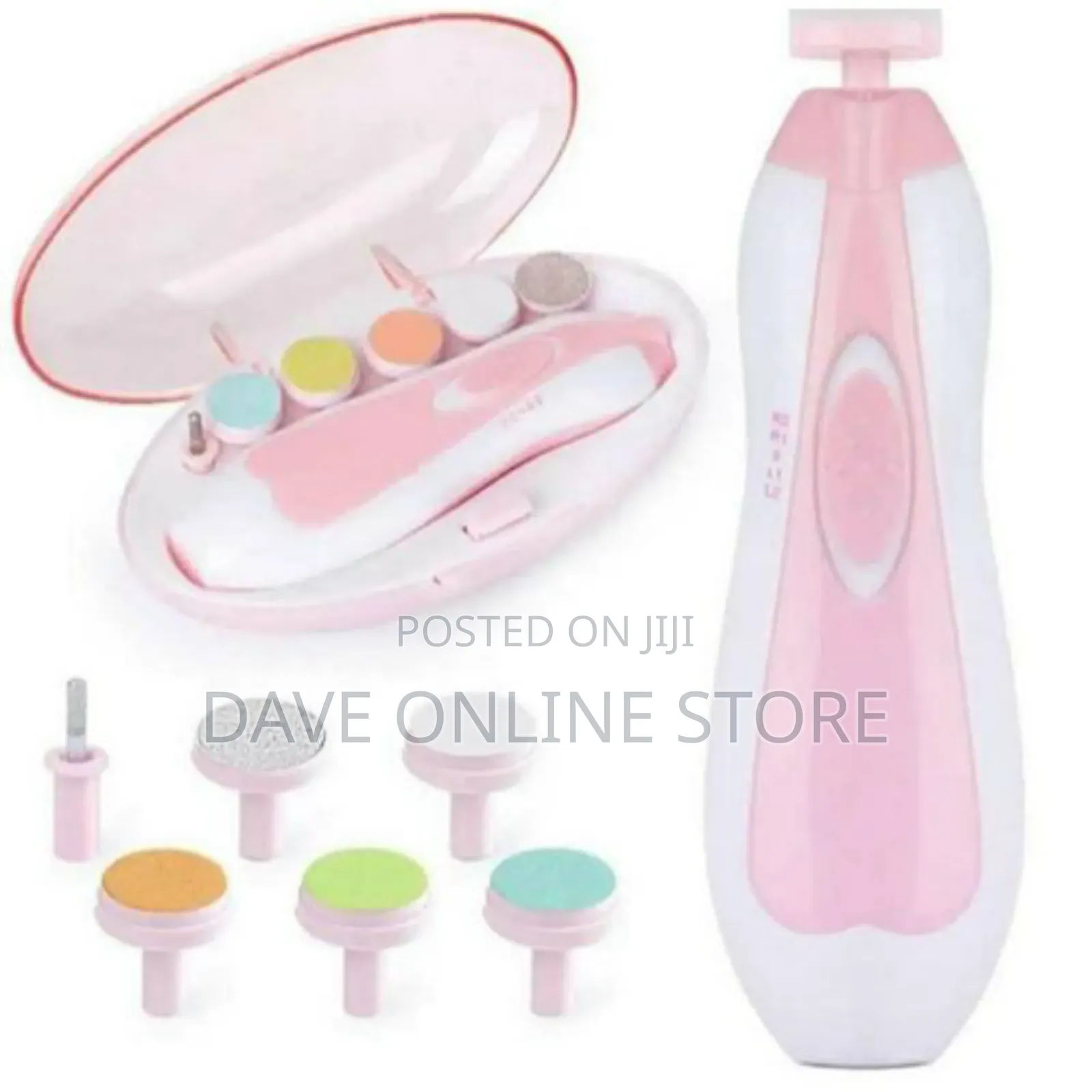 Electric Baby Kids Nail Trimmer Cutters Nail Clipper Set
