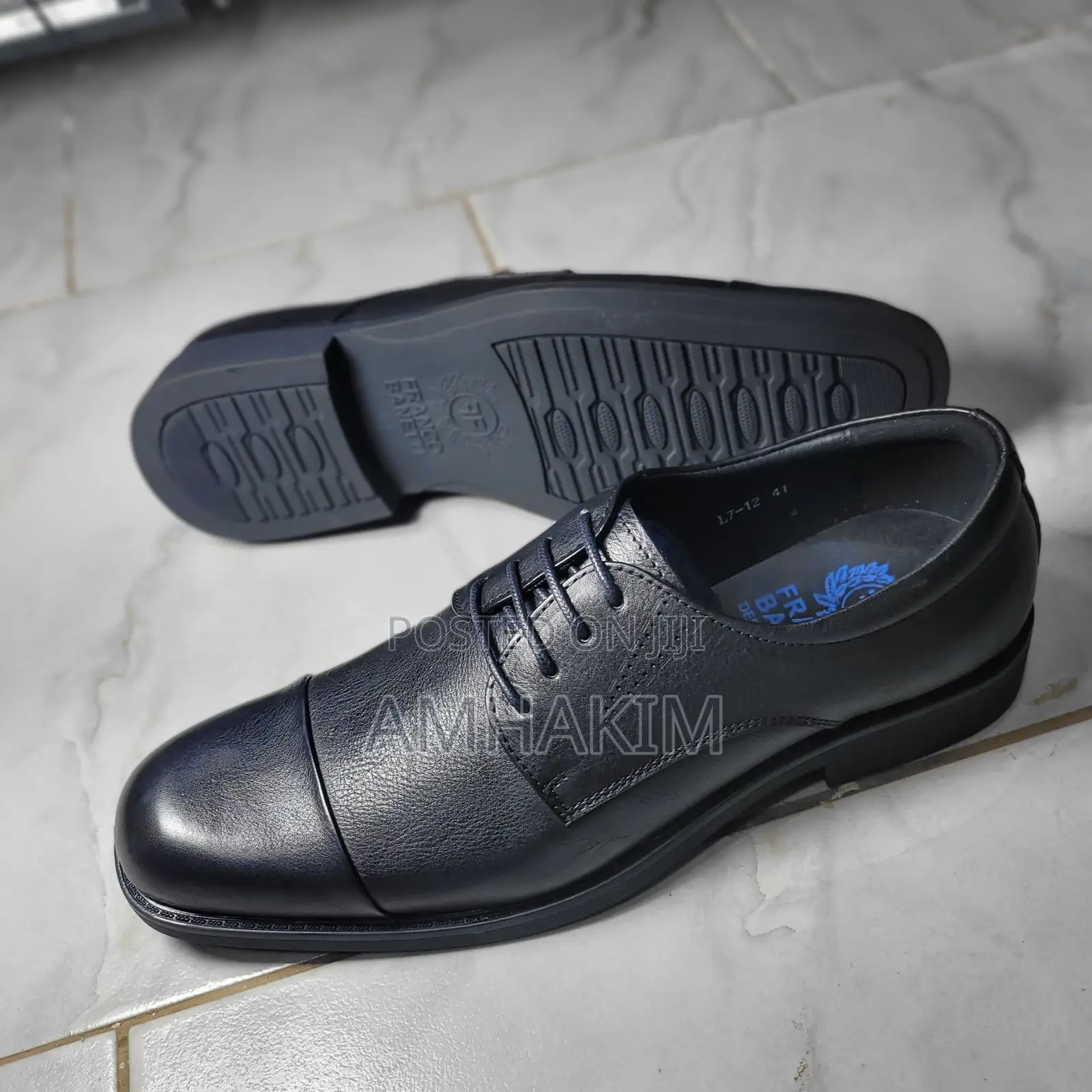Classic Men Leather Blucher Gentles in Stock