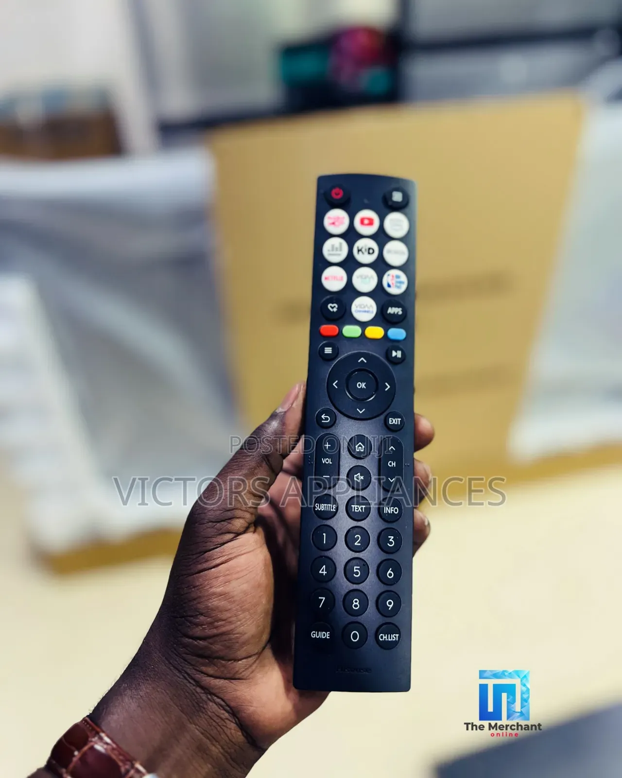 Hisense 75inches UHD SMART TV Model 2024