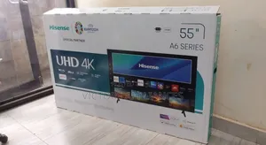Series 6 Hisense 55inches UHD Smart TVS