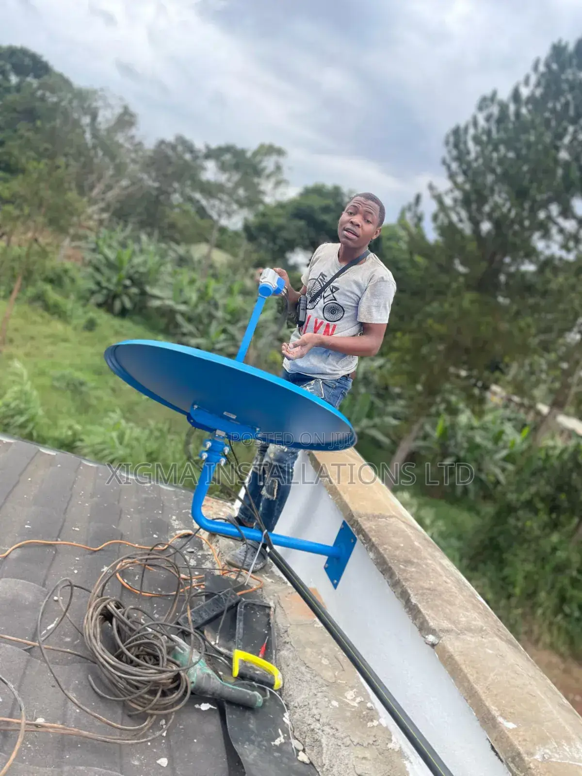 DSTV Arabsat Nilesat Installation and Signal Repair