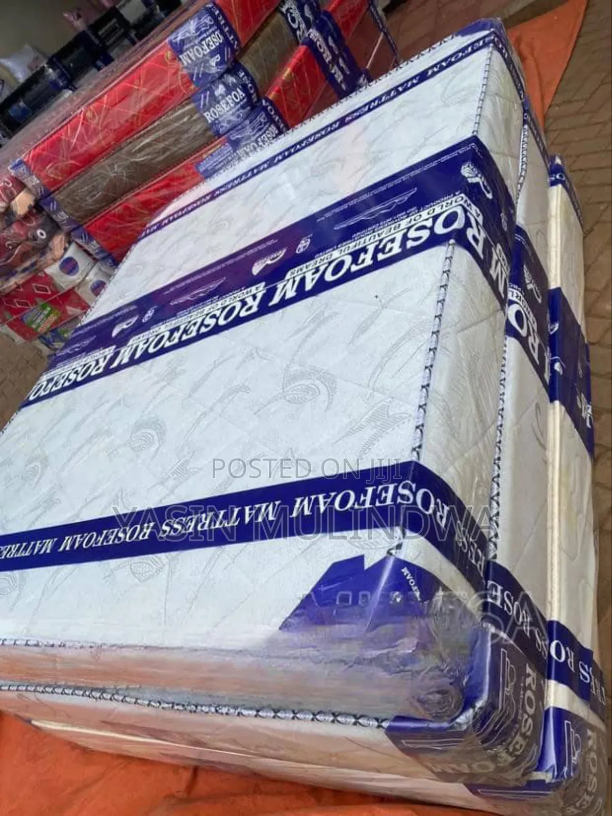 Rose Foam Mattress High Density 6*6*8inches.