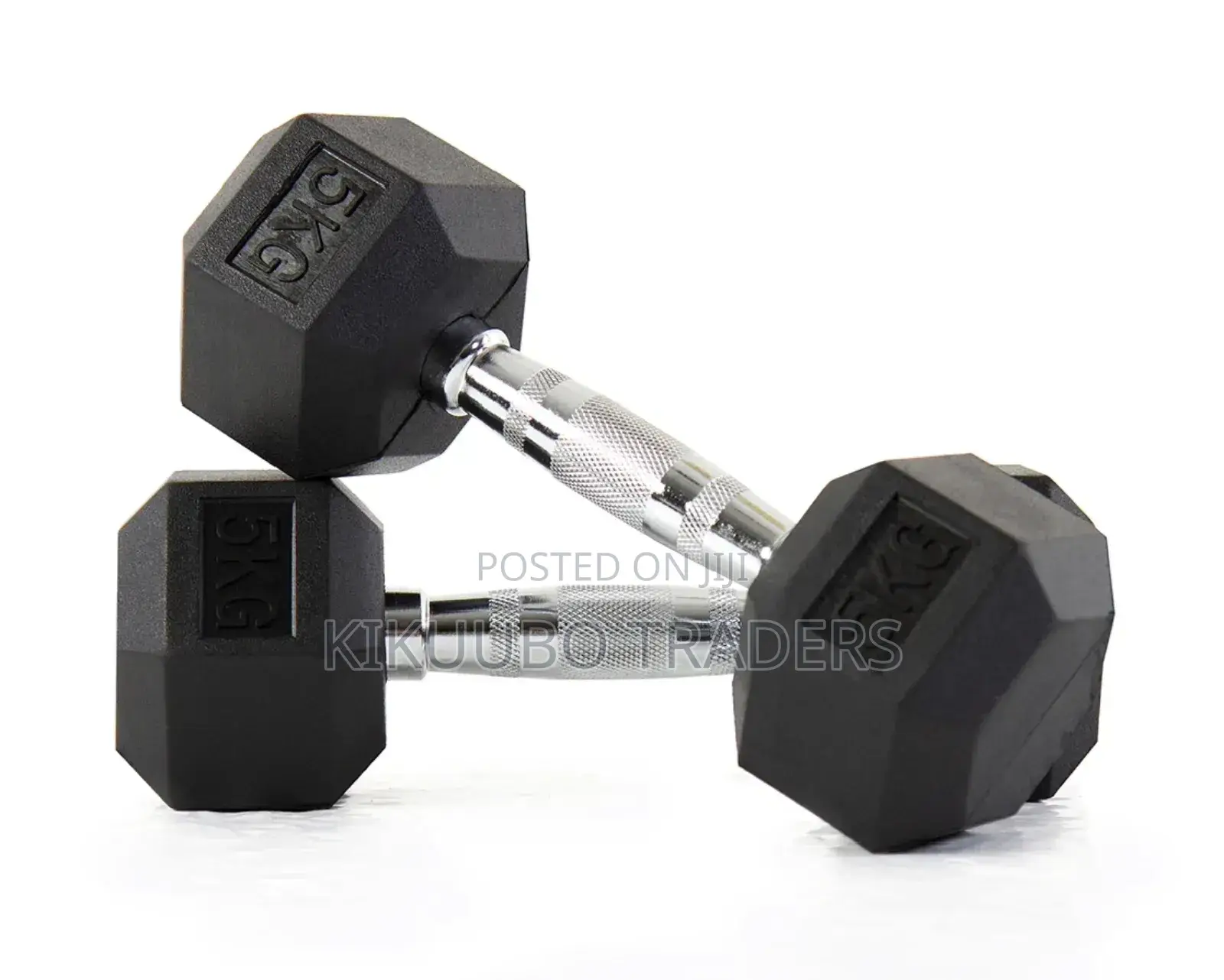 5kg Pair of Hex Dumbell Set