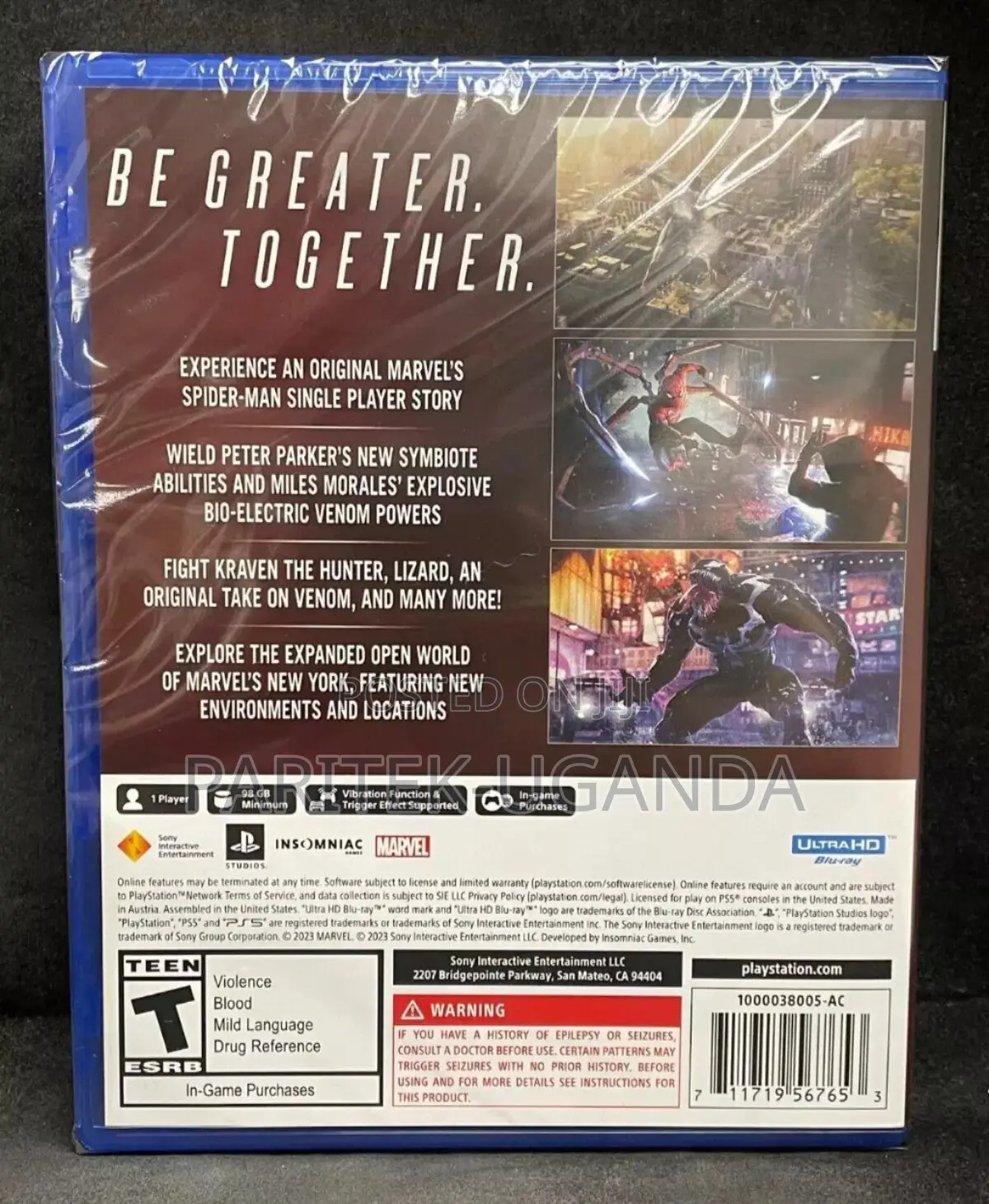 Marvel Spider-Man 2 (PS5 / Playstation 5) BRAND NEW