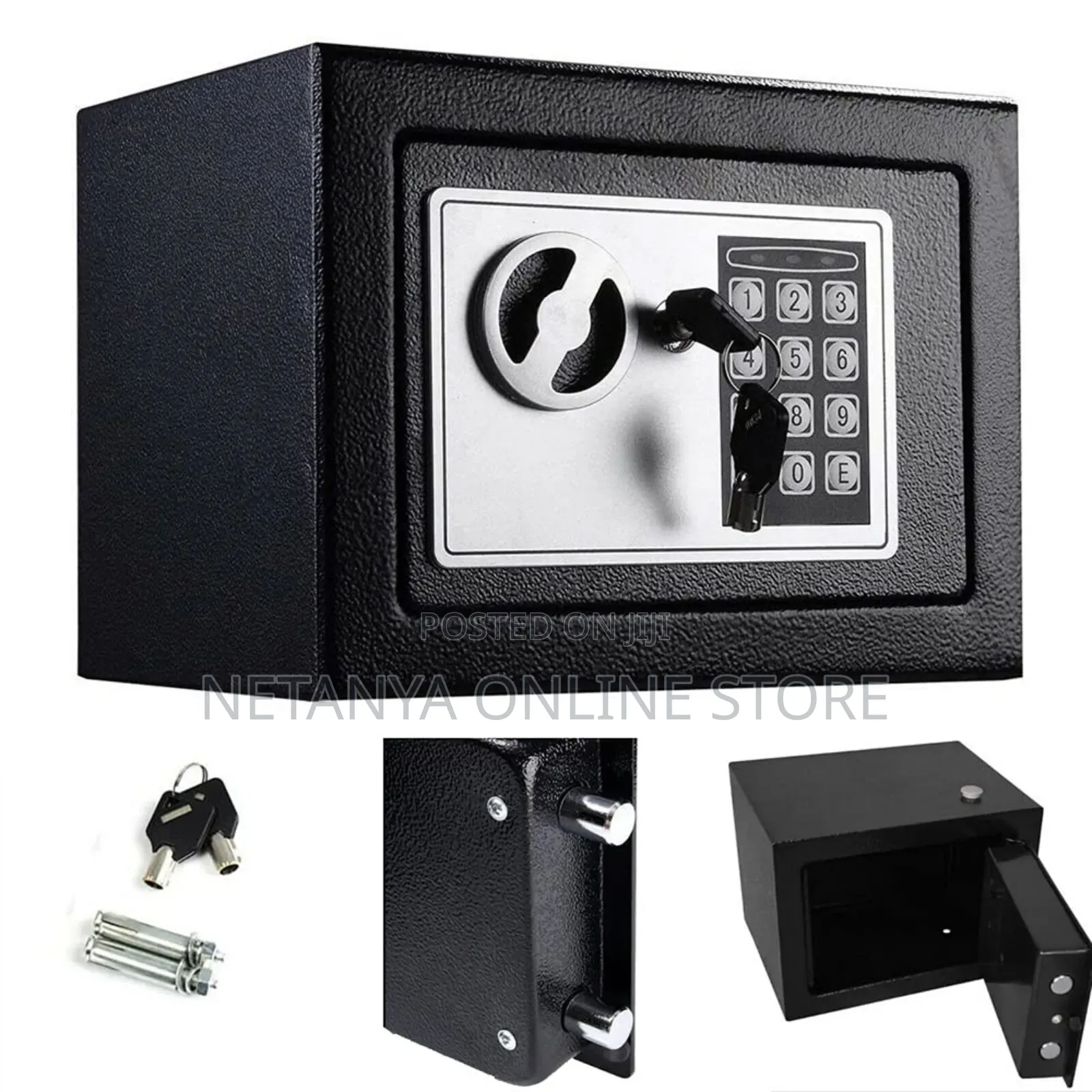 Theft Protection Steel Money Safe