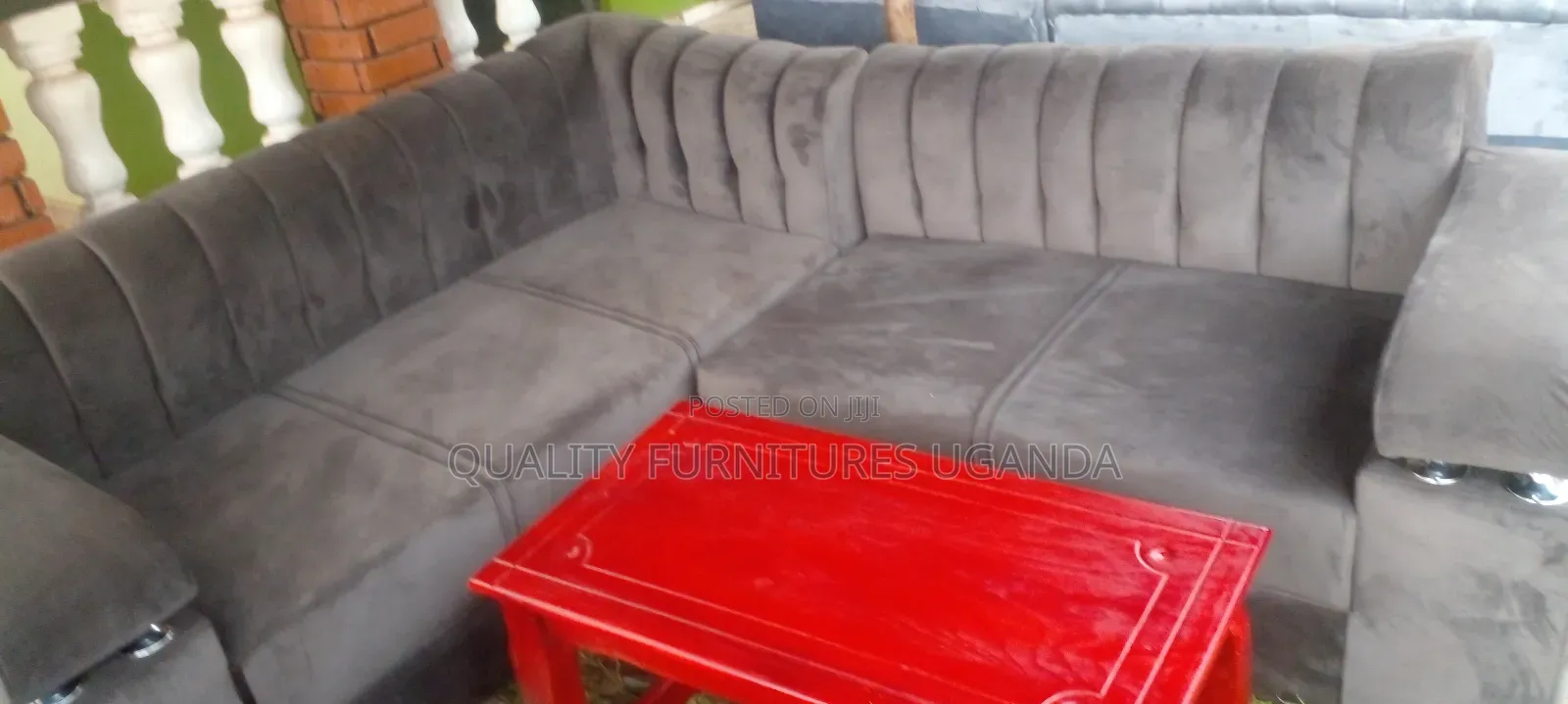 L Shaped Couch Readily Available