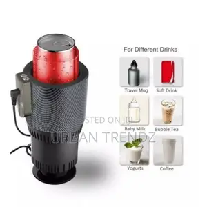 Heating and Cooling Automobile Car Cup Holder,Black.
