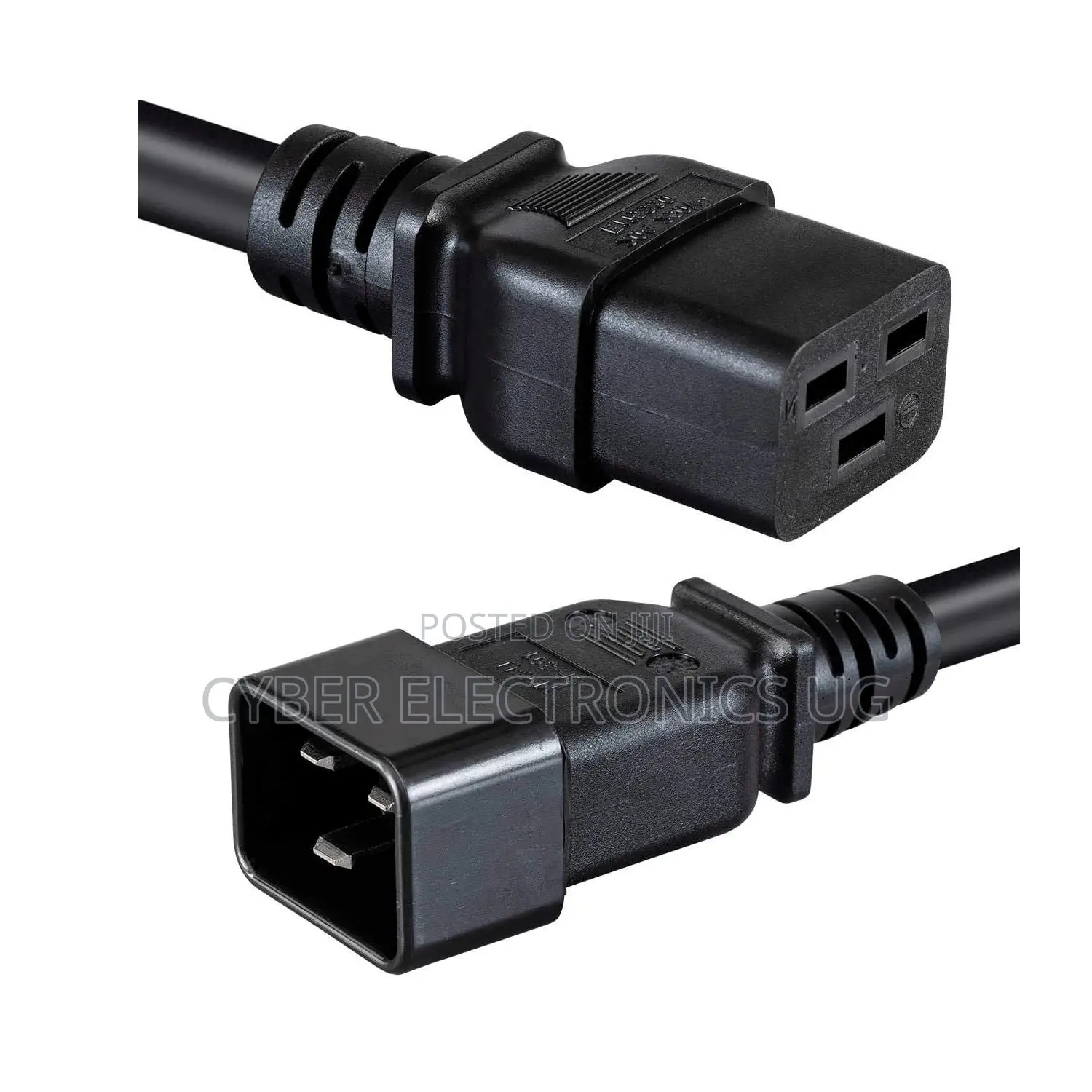 Heavy Duty Extension Cord Iec C20 to Iec C19 250V 5000W