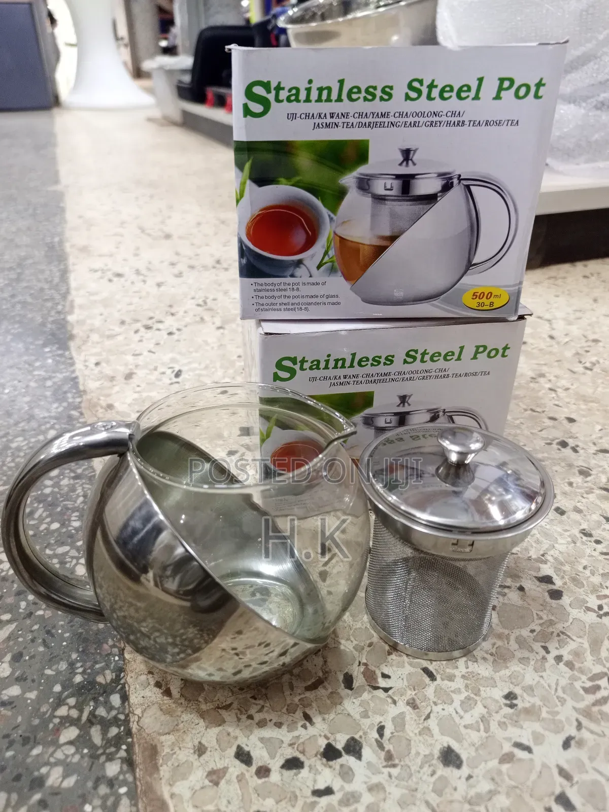 Stainless Steel Pot (500ml)