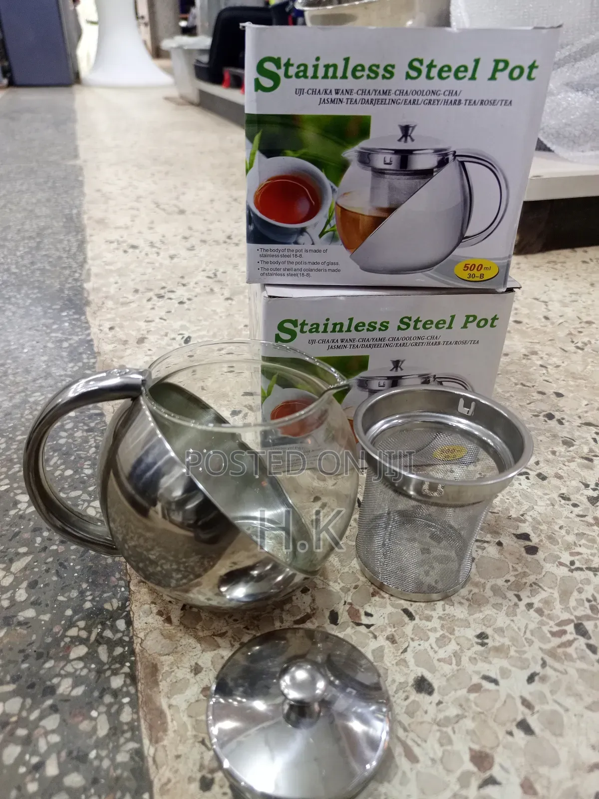 Stainless Steel Pot (500ml)