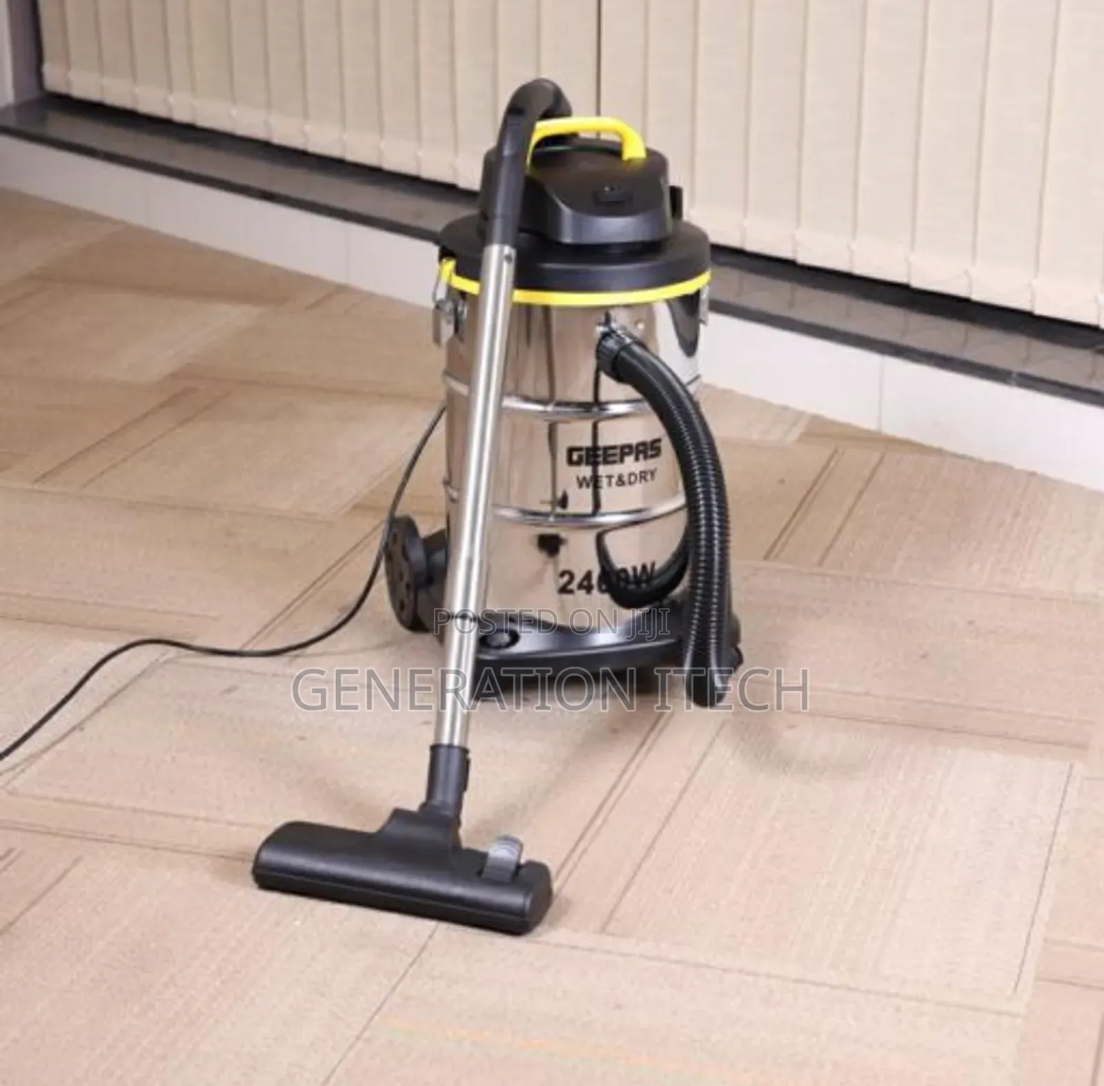 Geepas 2 in 1 Blow, Wet Dry Vacuum Cleaner -23 Litres