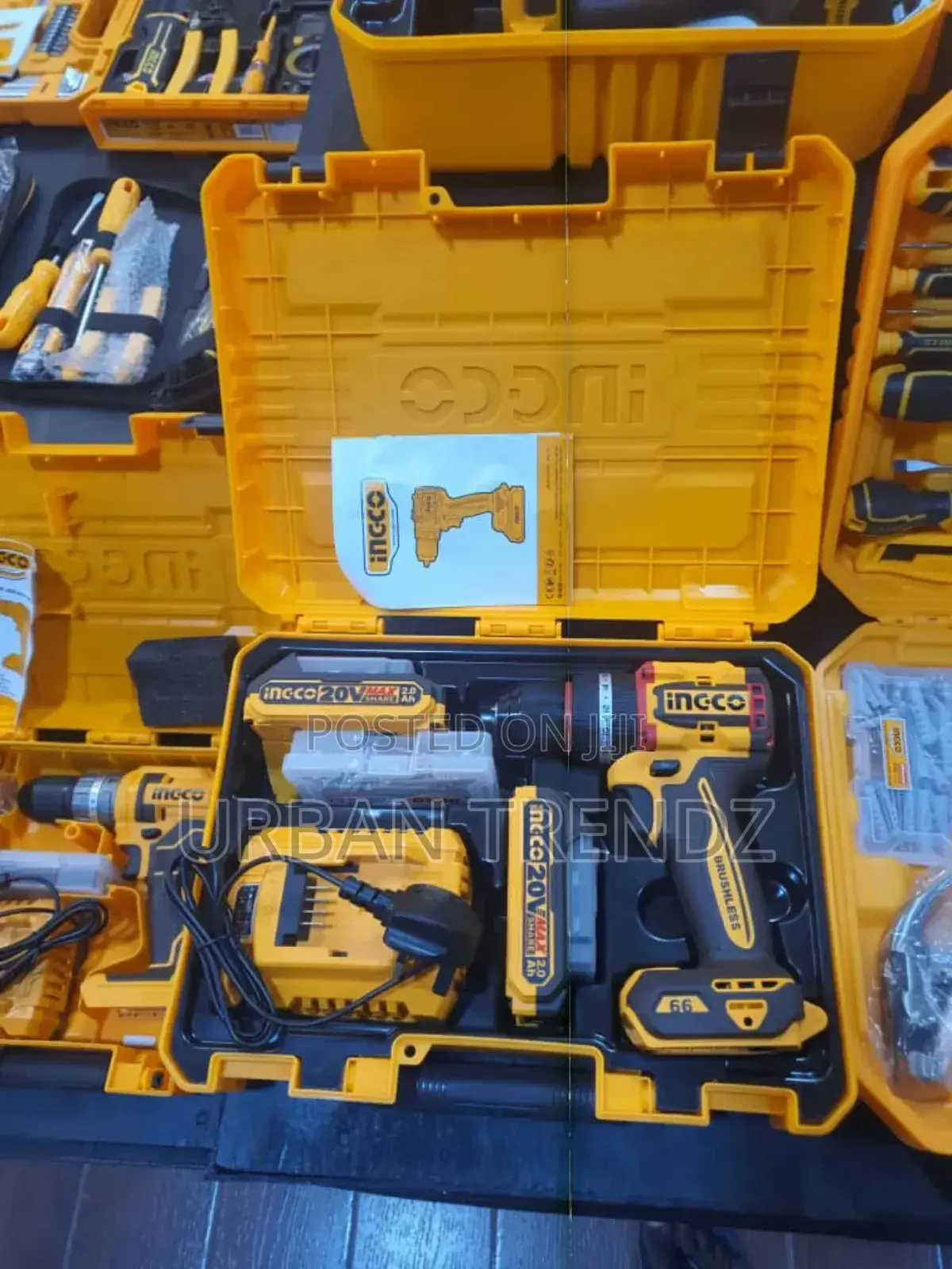 21V Drill Electric Impact 40nm Torque Adjustable Speed Power