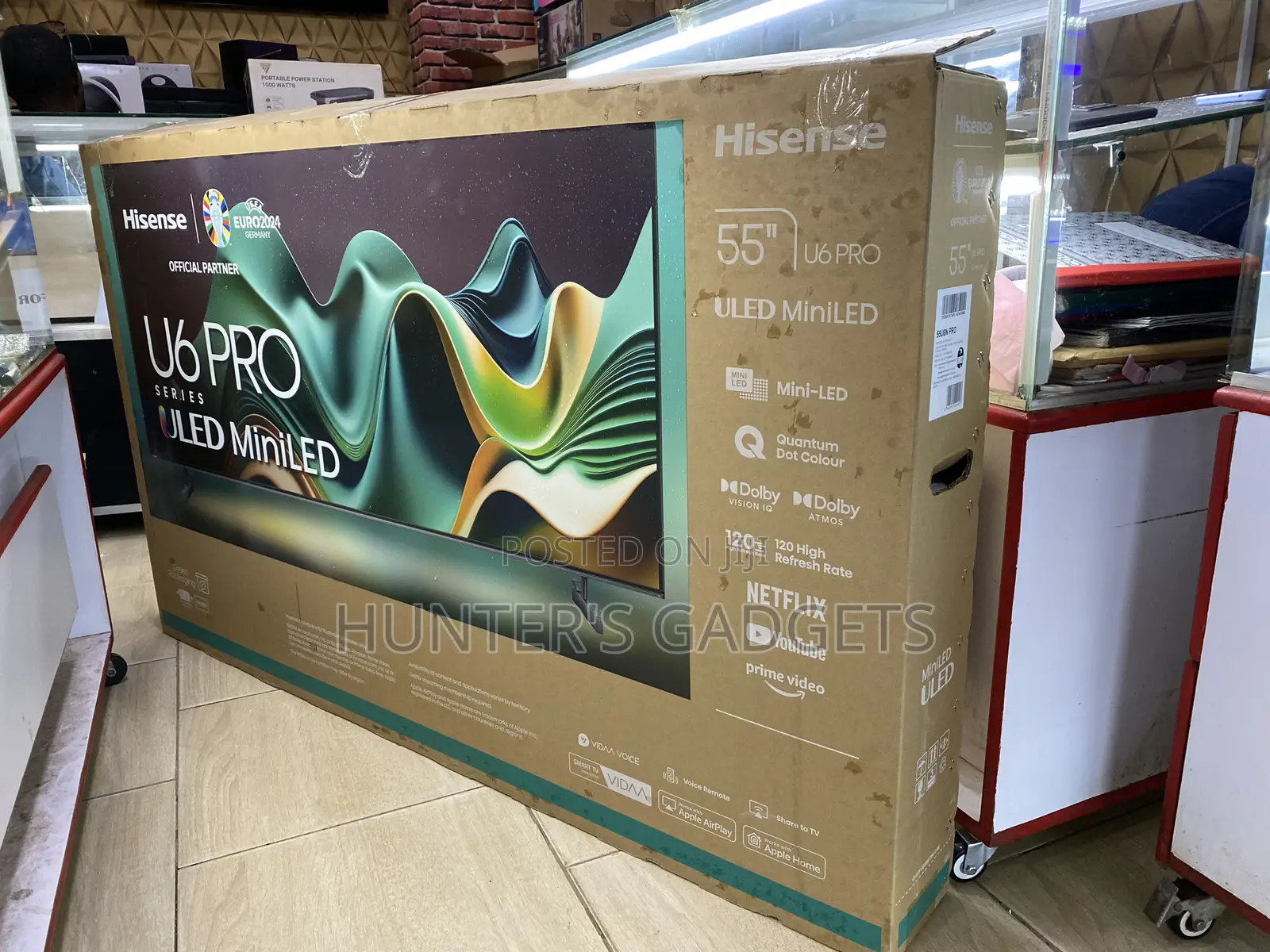 Hisense 55 Inch Mini Led Uled Smart Tv Brand New Latest 2024