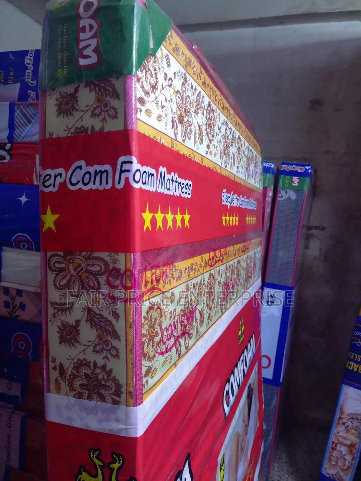 Comfoam Mattress 4x6x6 Inches High Quality Sealed Cover