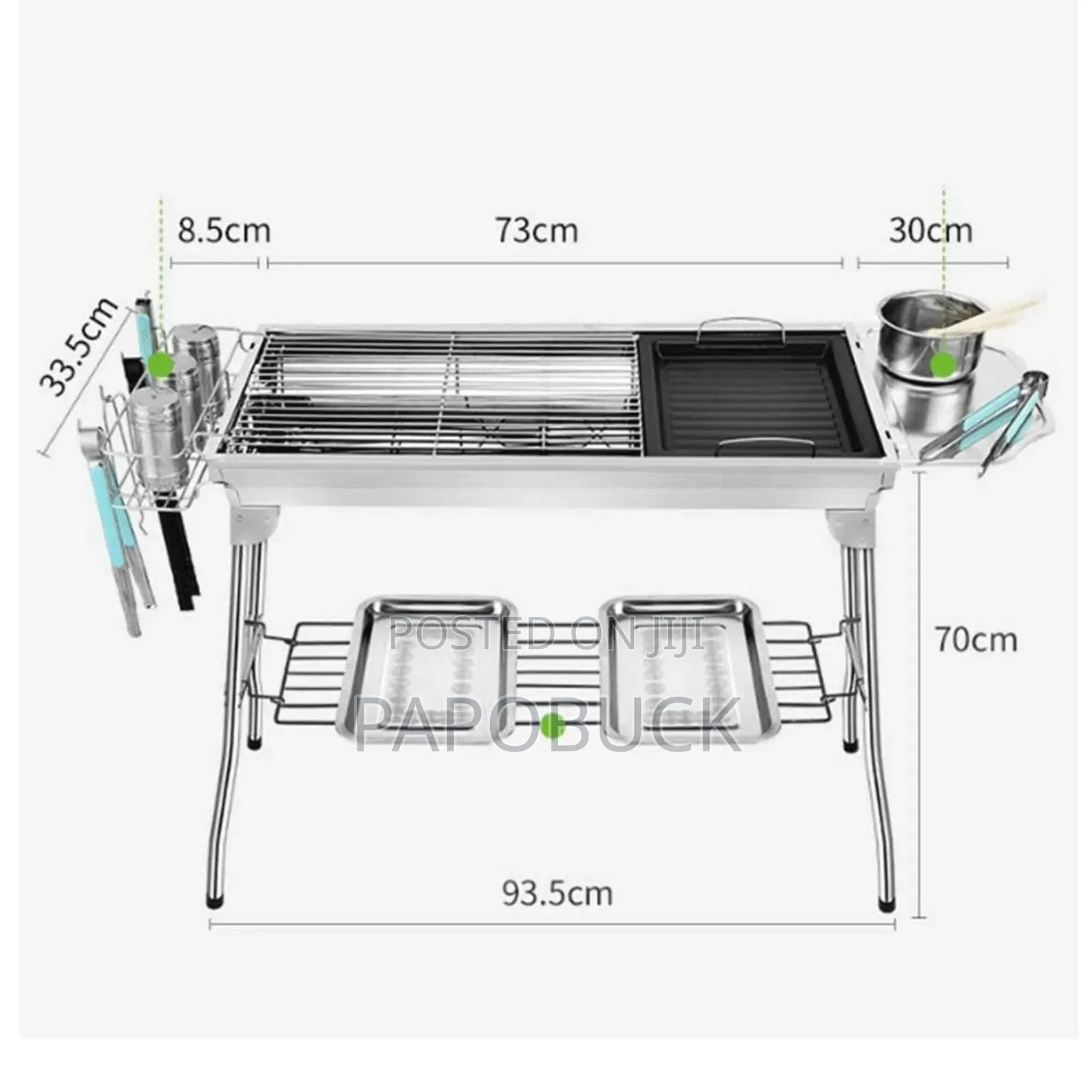 Multifunctional Portable BBQ Grill