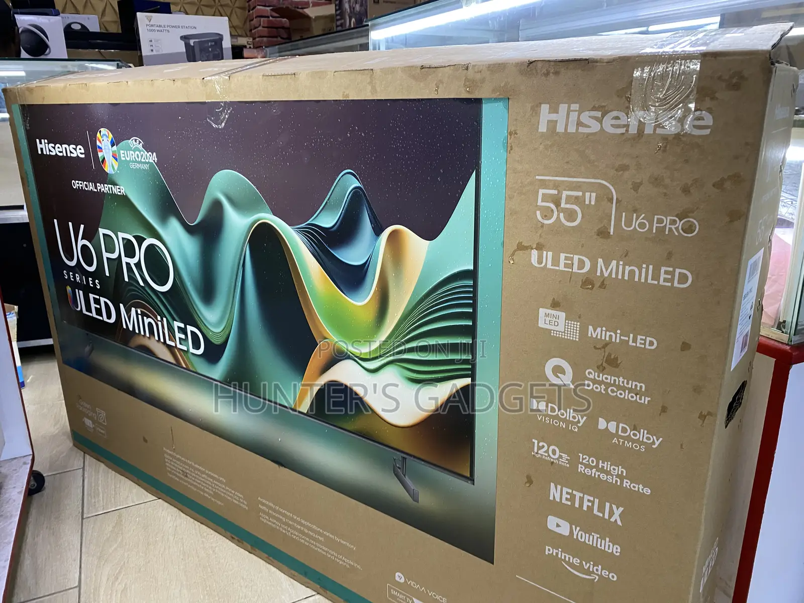 Mini Led Uled 55 Inch Smart Tv Hisense High End Model 2024