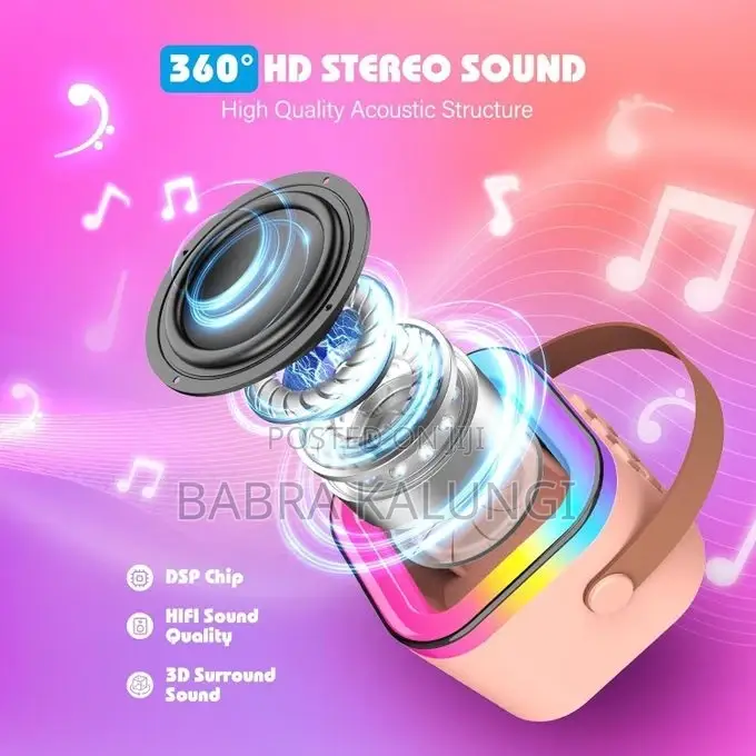 Microphone for Kids, Girls Toys Age 3-15 Year Old Girl