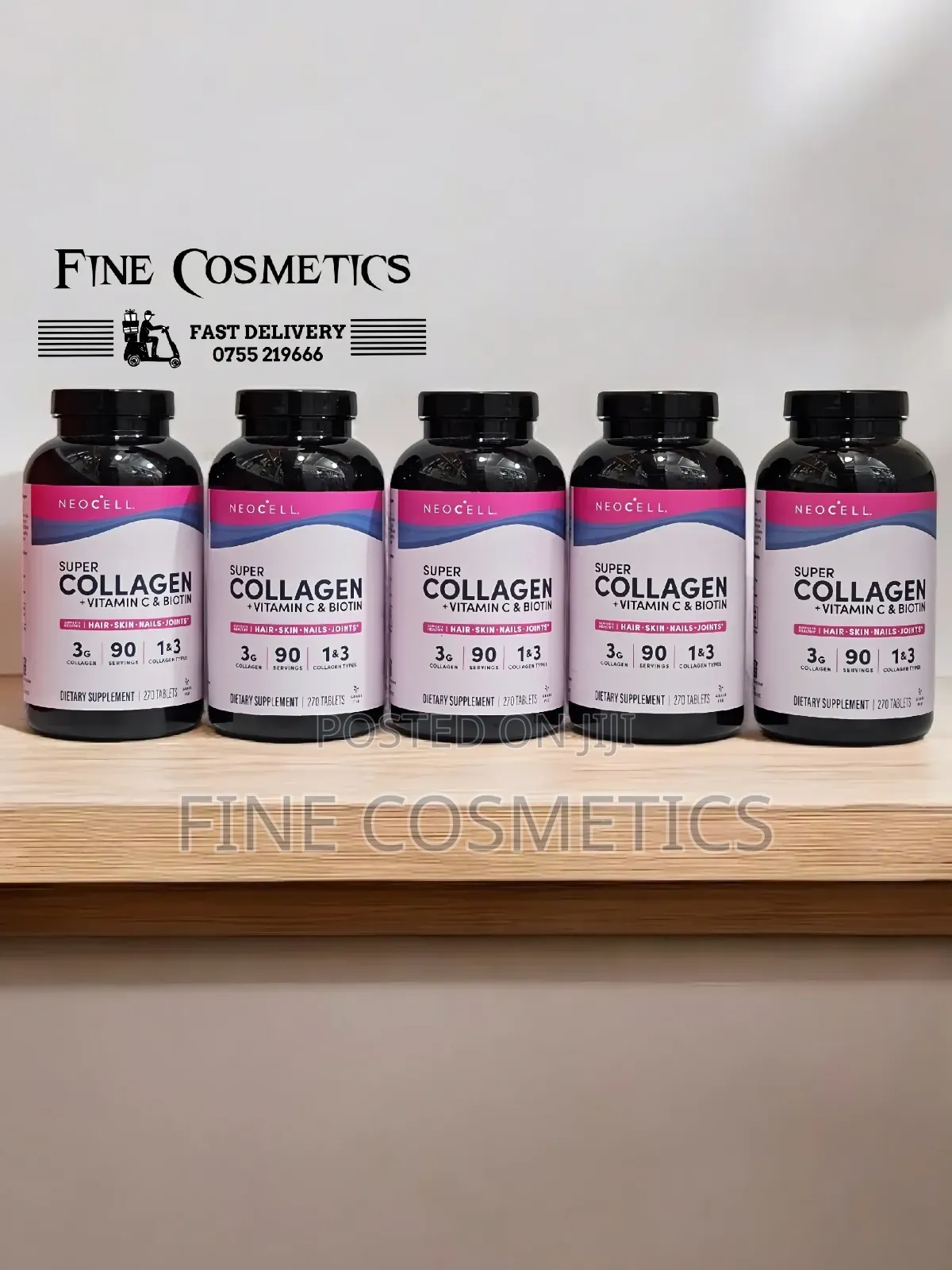 ORIGINAL Neocell Super Collagen Biotin Vitamin C Tablet |270