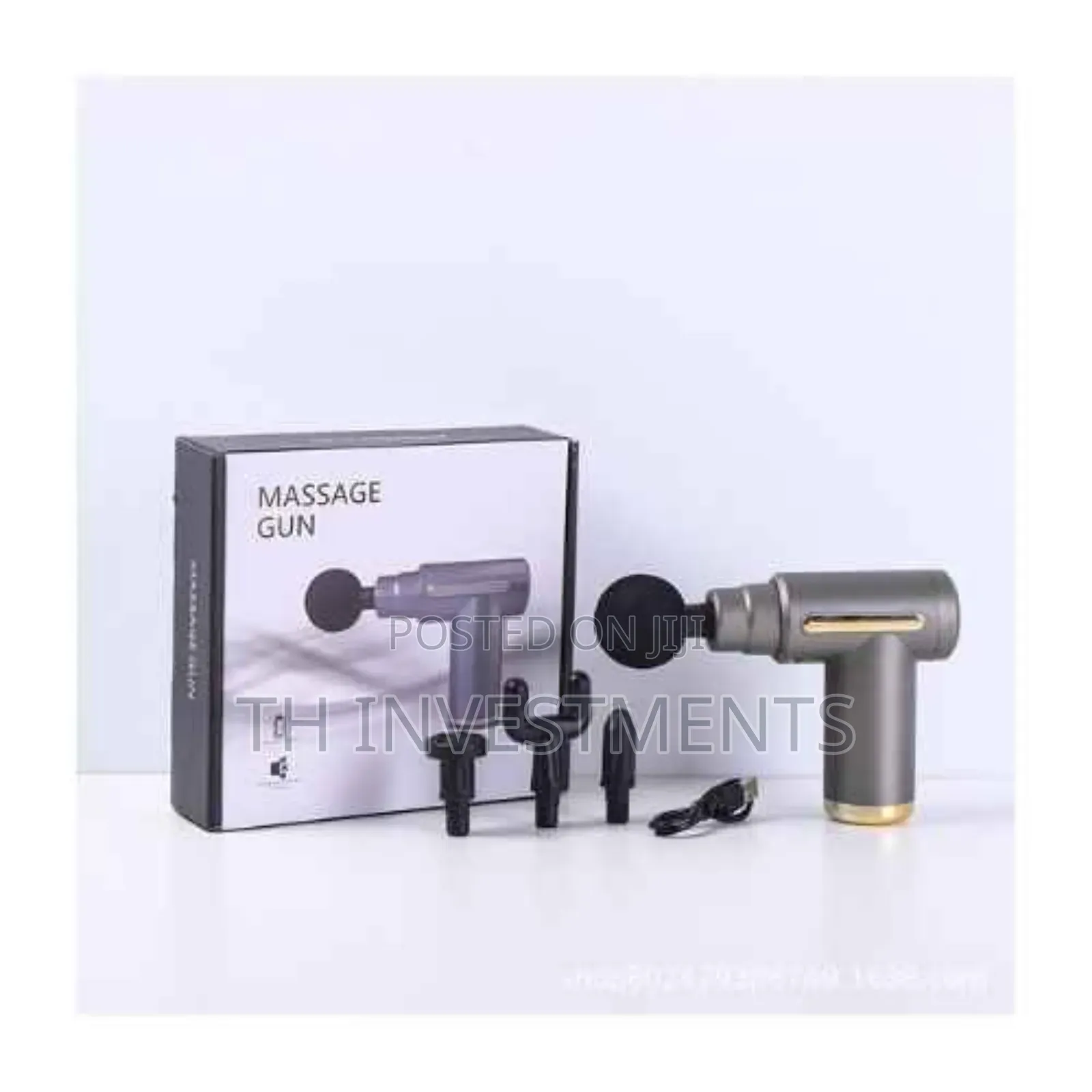 Portable Electric Fascial Massage Gun Muscle Body Massager