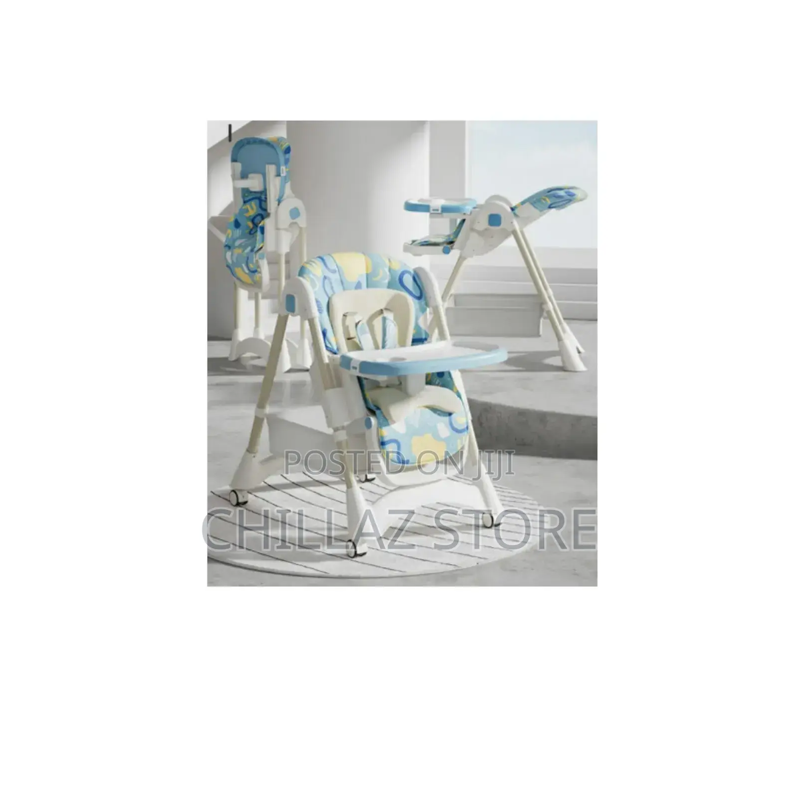 Baby High Height Adjustable Feeding Chair.