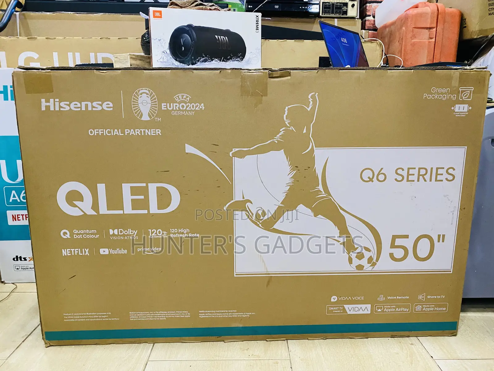 Hisense 50 Inch Qled Smart New Model ,Model 2024 Ultra Slim