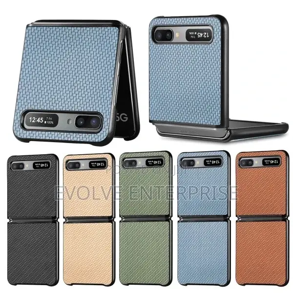 Carbon Fiber Fitted Case for Samsung Galaxy Z Flip 2