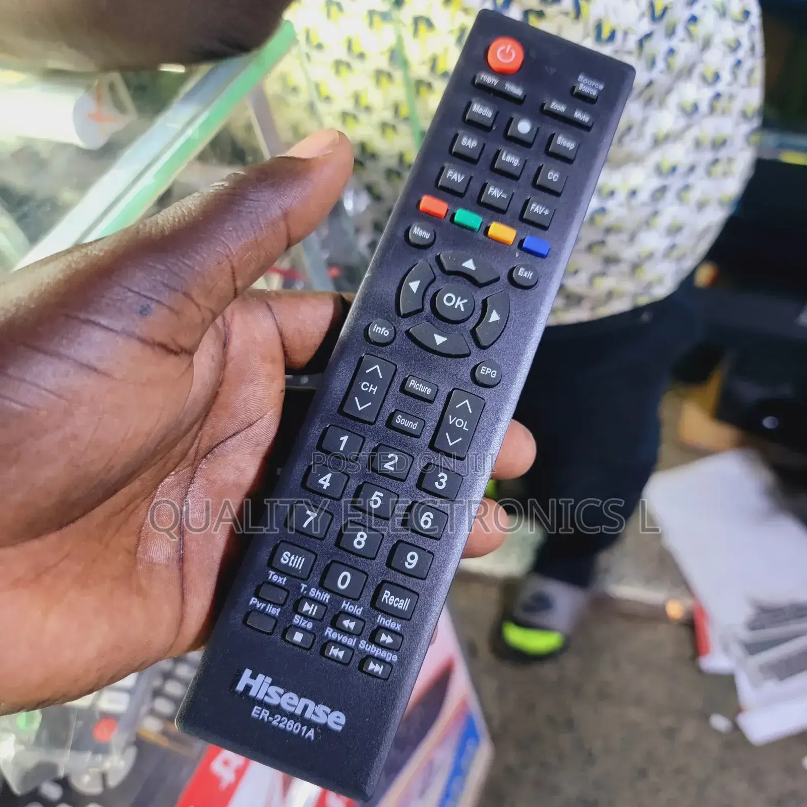 Hisense Digital Tv Framed Remote