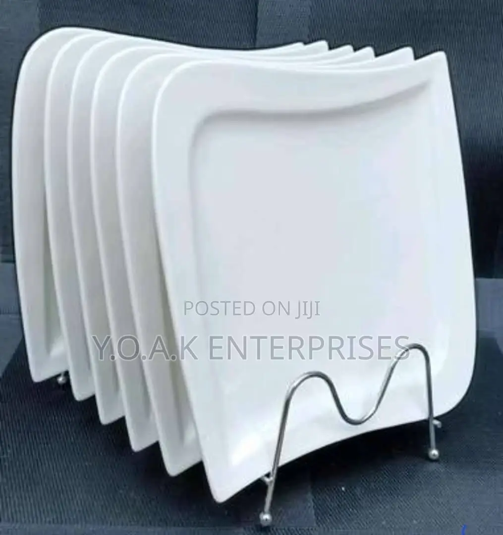 Dinner Plates Square 6pcs