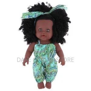 Black African Girl Doll for Kids Girl Age 3 4 5 6 7 Years
