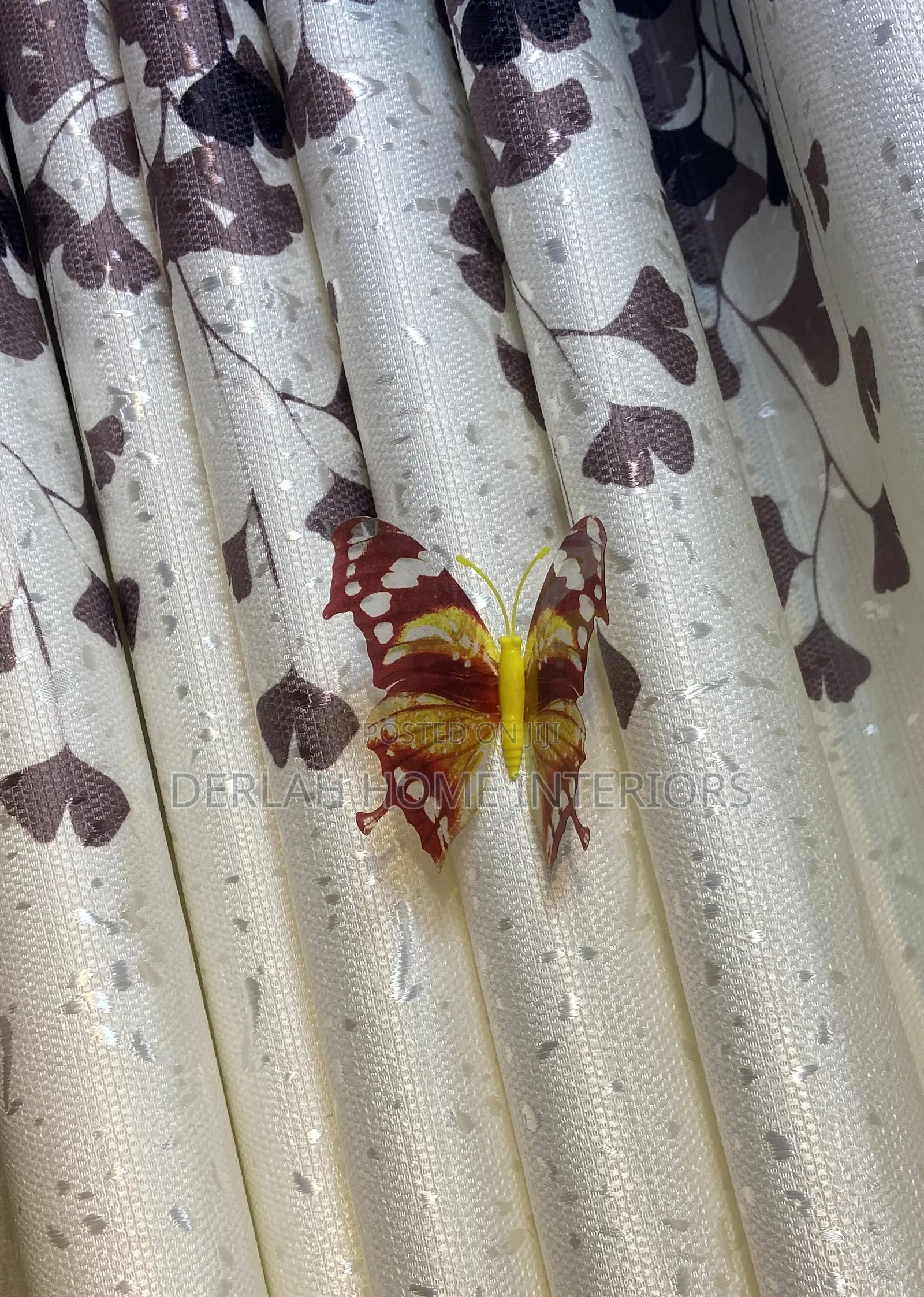 Curtain Butterfly Stickers Per Pair