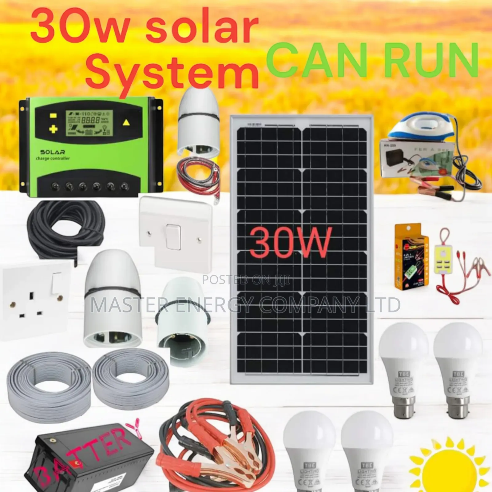 30w Solar System Full Kit German MDNND
