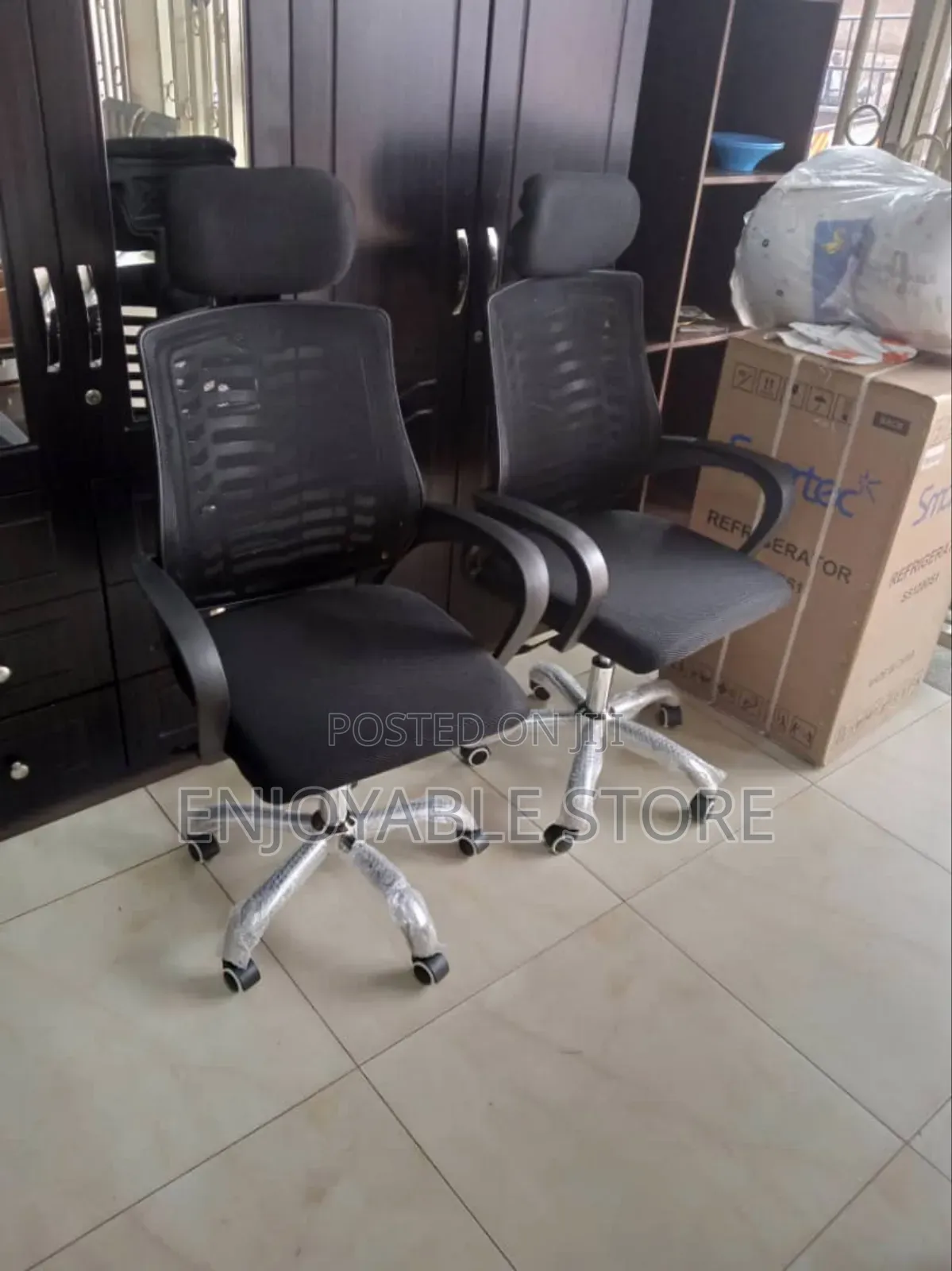 Office Chair_mesh Back