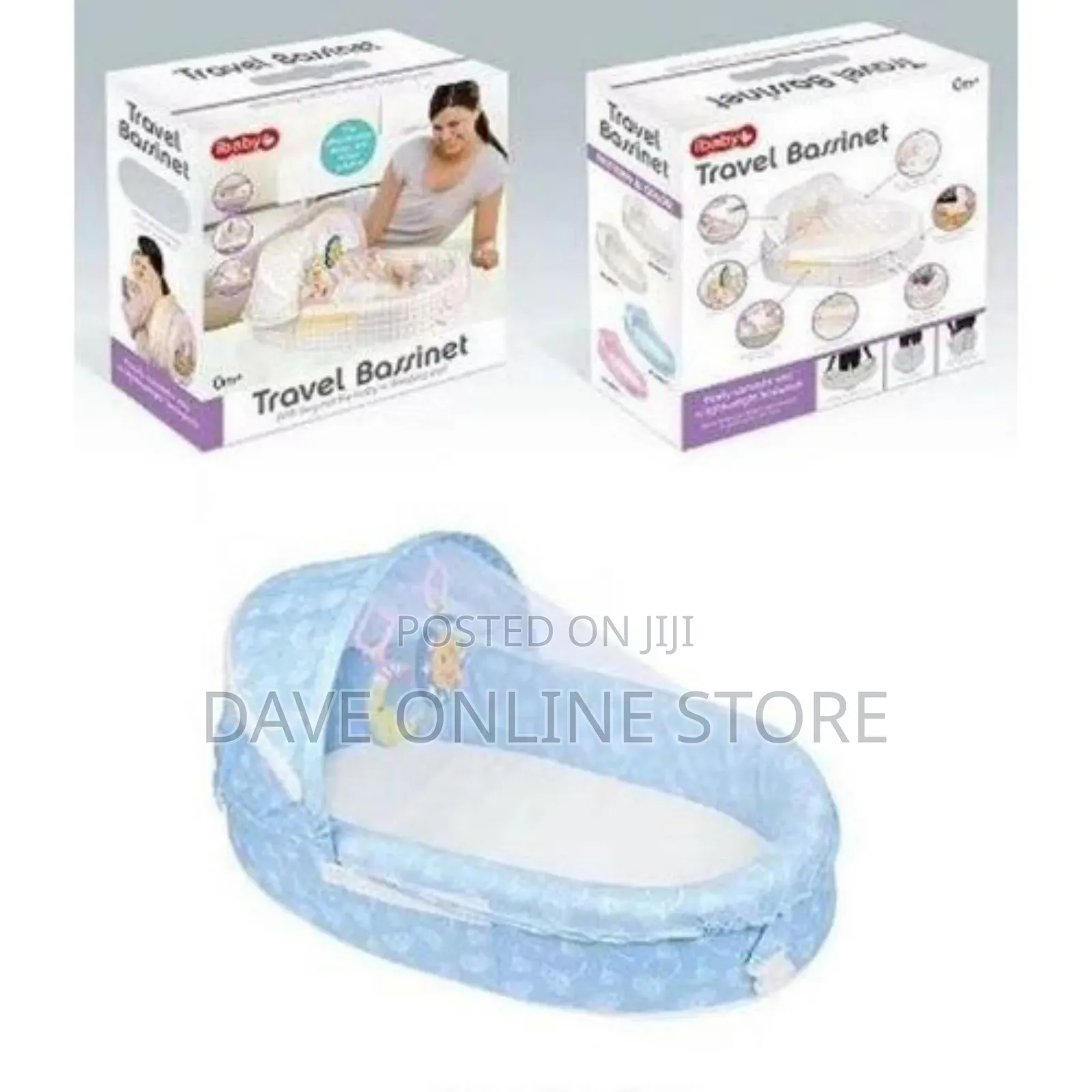 Tiibaby Travel Bassinet - Multi-Color