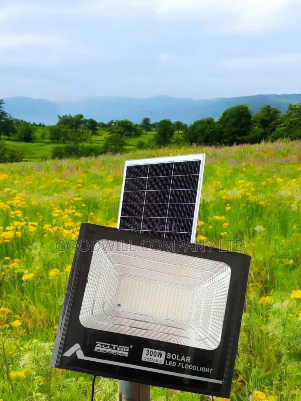 300w Limelight Solar Flood/Security Light
