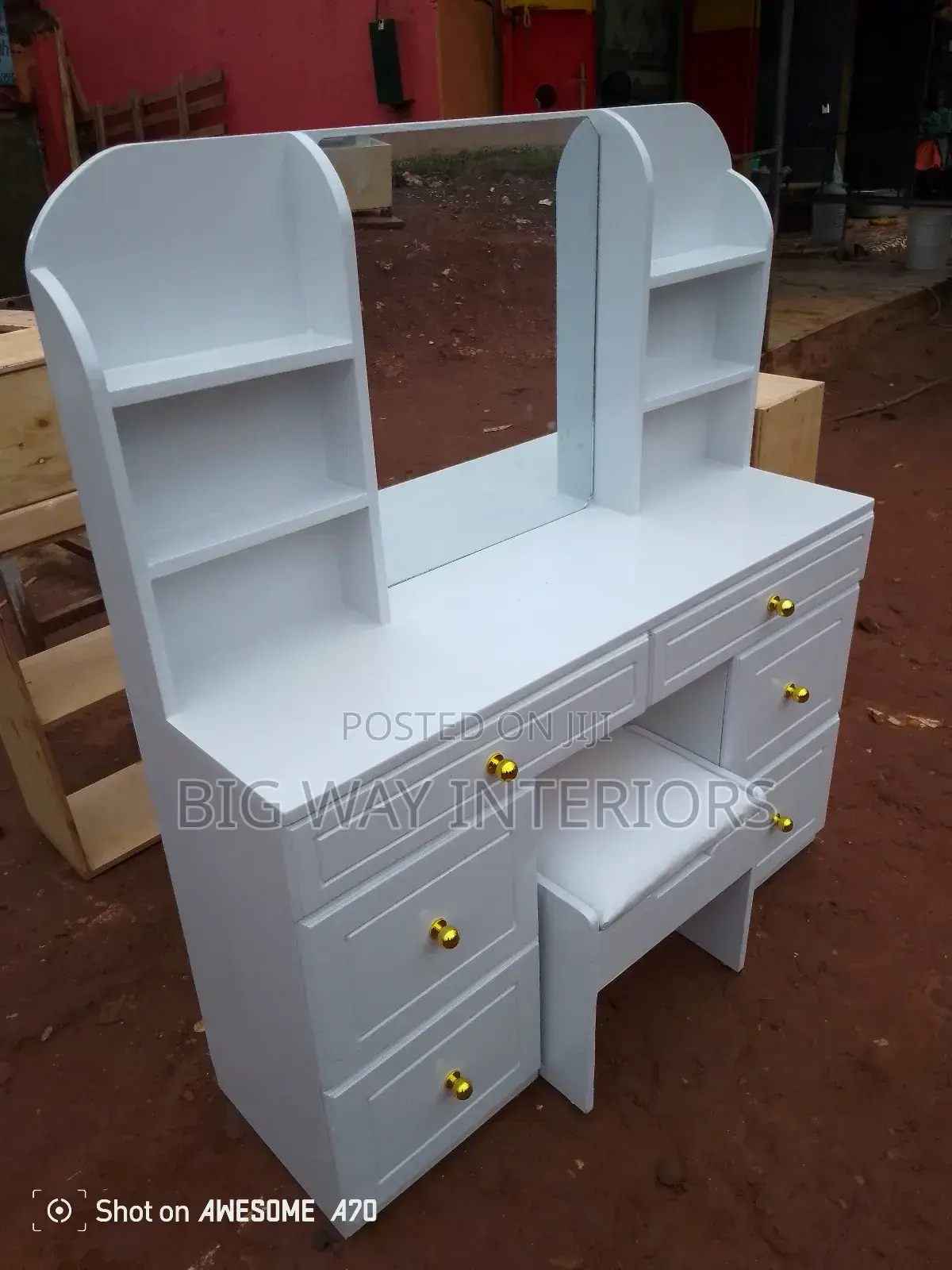 White Dressing Table
